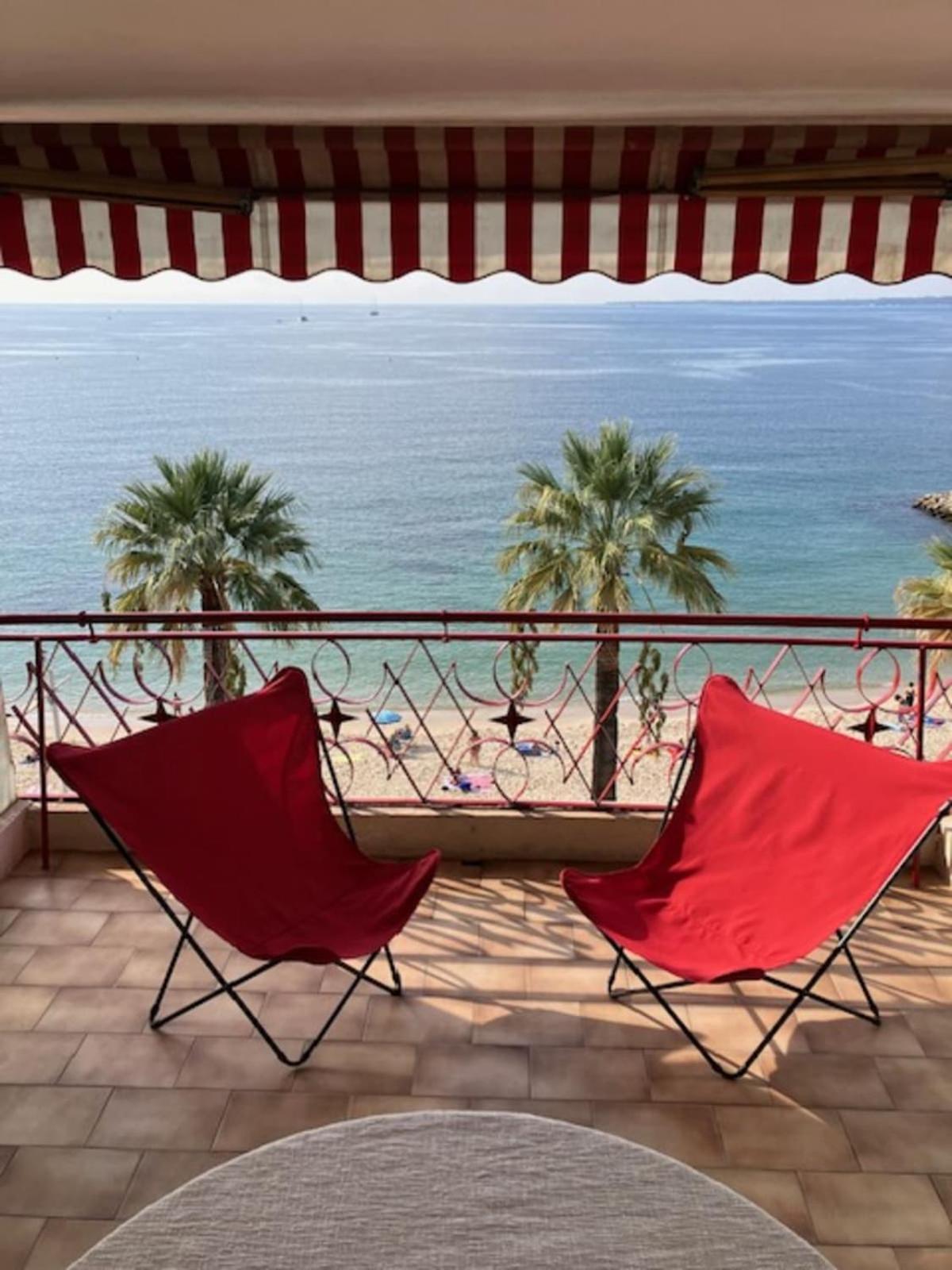 Studio 29 M With Terrace And View On The Beach Antibes Eksteriør billede